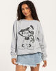 DISNEY 100TH ANNIVERSARY Mickey Cartoon Unisex Crewneck Sweatshirt image number 3