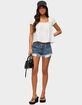 EDIKTED Nesta Puff Sleeve Top image number 5