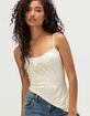 WEST OF MELROSE Womens Sleeveless Applique Top image number 1