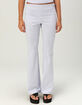 FULL TILT Angel Wing Womens Fold Over Flare Pants image number 3