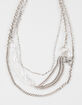 FULL TILT Layered Pearl/Cross Necklace image number 2