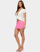 EDIKTED Ilse Beaded Floral Mesh Mini Skirt image number 4
