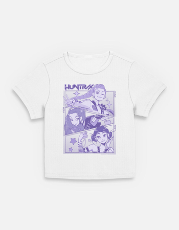 KPOP DEMON HUNTERS Huntrix Group Panels Womens Baby Tee Primary Image
