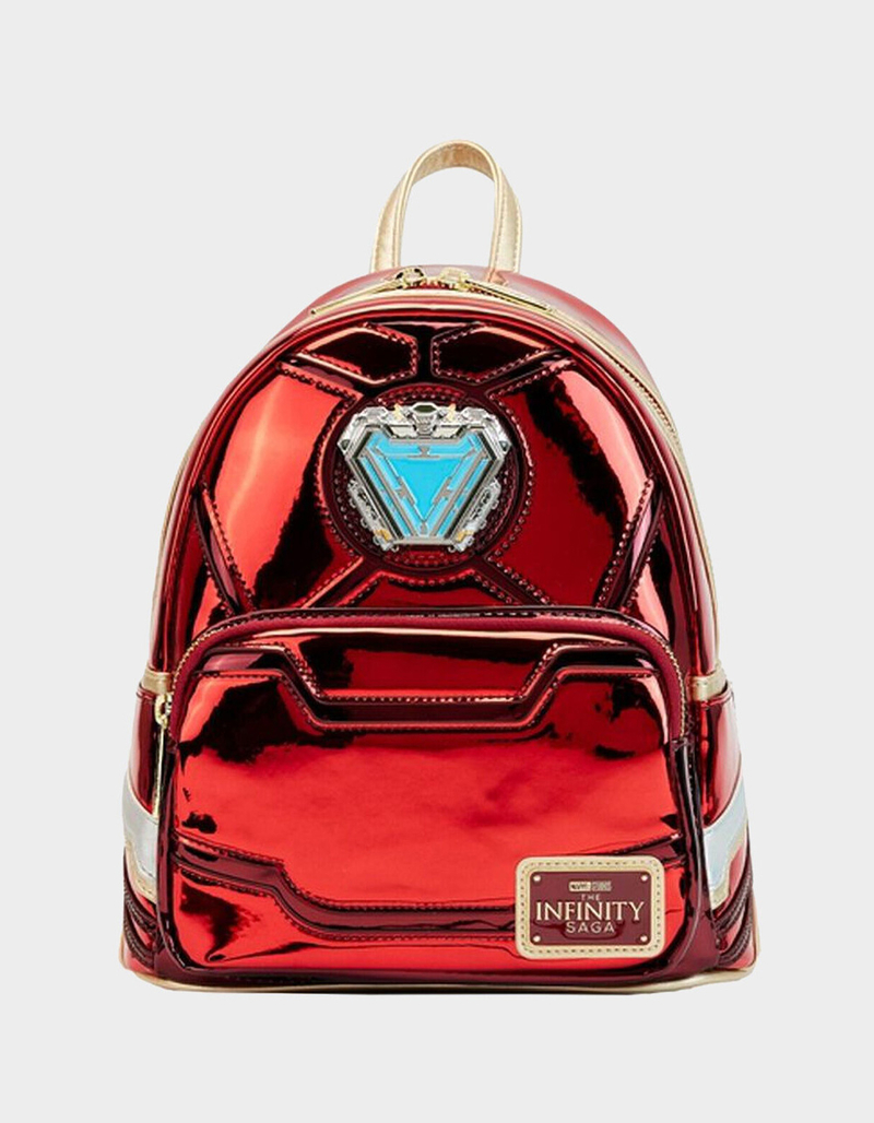 LOUNGEFLY Iron Man 15th Anniversary Cosplay Mini Backpack image number 0