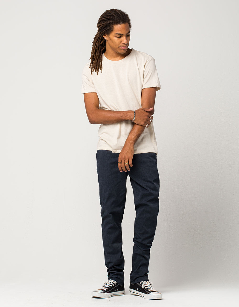 RSQ London Mens Skinny Stretch Chino Pants image number 0