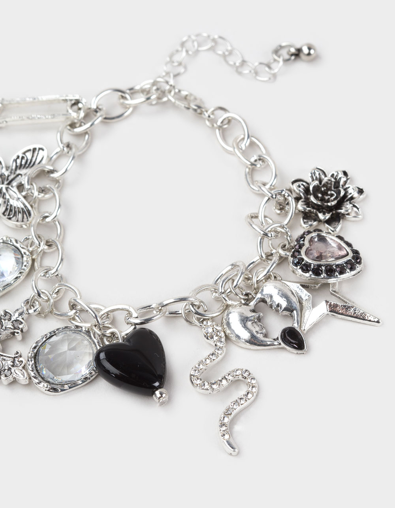 FULL TILT Cross/Snake Multi Charm Bracelet image number 2