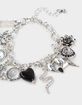 FULL TILT Cross/Snake Multi Charm Bracelet image number 3