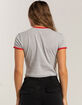 RSQ Womens Ringer Tee image number 4