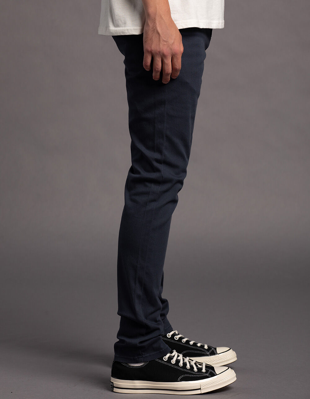 RSQ Mens Skinny Chino Pants - WASHED NAVY - 28x32 | Tillys