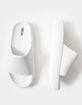 MIA Lexa Womens White Slide Sandals image number 5