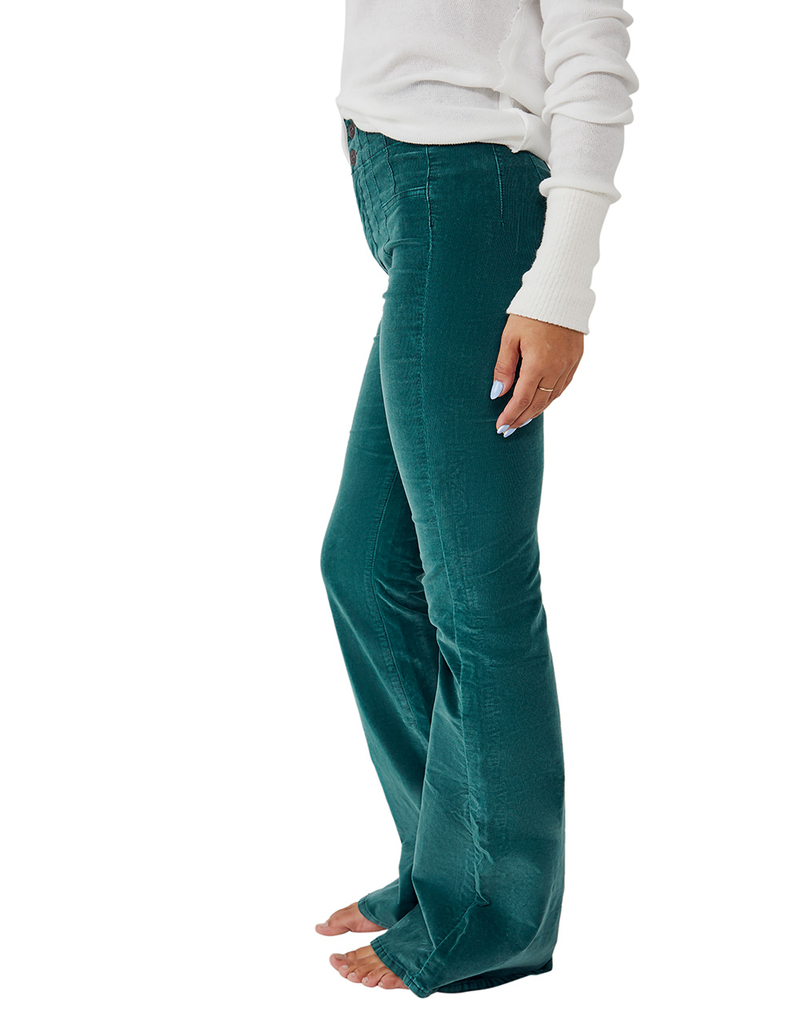 FREE PEOPLE Jayde Cord Flare Jeans image number 2