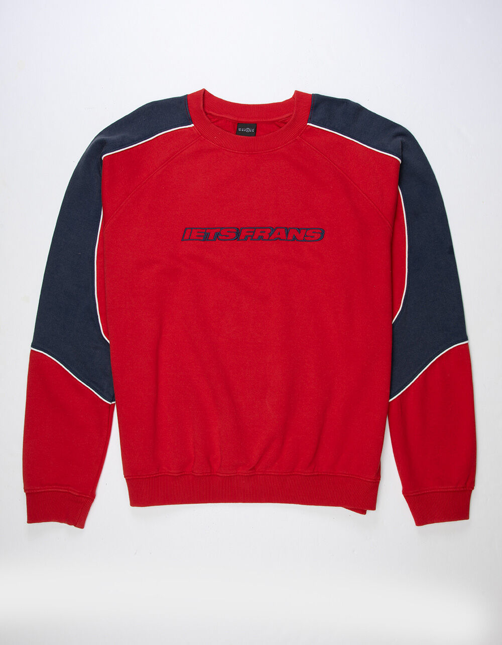 IETS FRANS Panel Mens Crewneck Sweatshirt - RED | Tillys