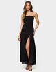 EDIKTED Marisa Strapless Maxi Dress image number 1