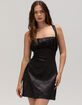 LULUS Satin Jacquard Womens Dress image number 1