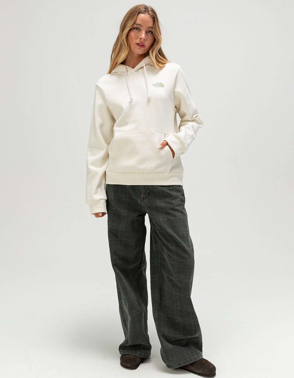 THE NORTH FACE Evolution Floral Womens Hoodie - OFF WHITE | Tillys