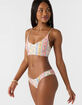 O'NEILL Rio Floral Blue Lagoon Reversible Full Bikini Bottoms image number 5
