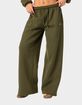EDIKTED Brenna Low Rise Wide Sweatpants image number 1