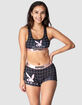 PSD x Playboy Kanji Grid Womens Boyshorts image number 1