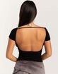 BDG Urban Outfitters Alicia  Backless Rib Womens Top image number 4