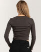 FULL TILT Butterfly Womens Long Sleeve Tee image number 4