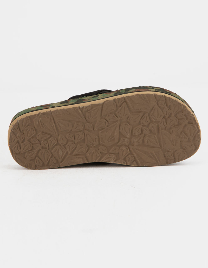 VOLCOM Victor Dark Camo Boys Sandals image number 4