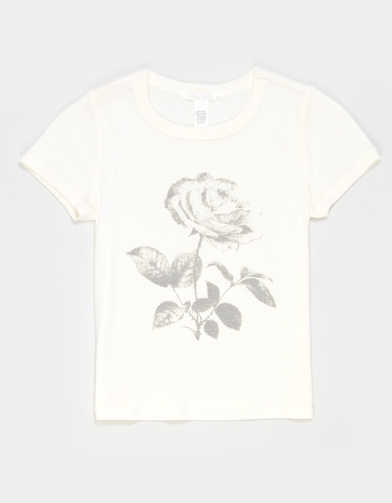 FULL TILT Tonal Rose Girls Tee image number 0