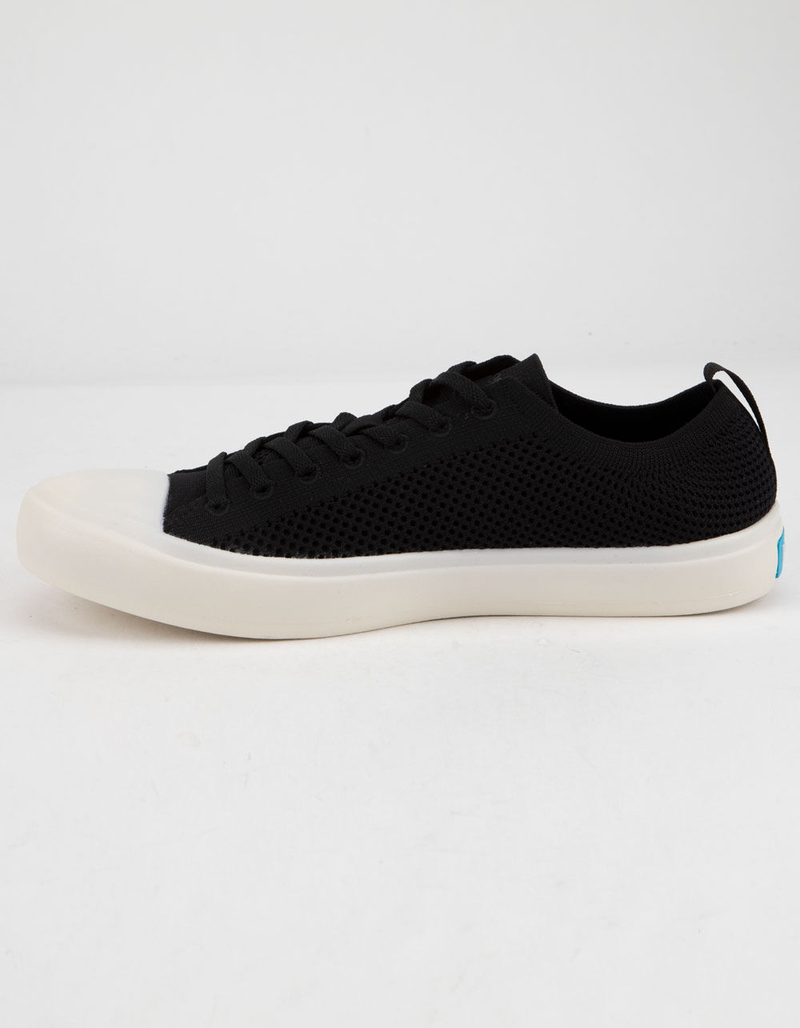 PEOPLE FOOTWEAR The Phillips Knit Really Black & Picket White Shoes image number 3