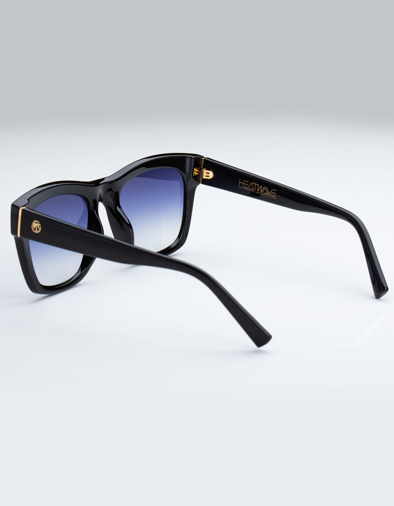 HEAT WAVE VISUAL Gold Marilyn Sunglasses image number 2