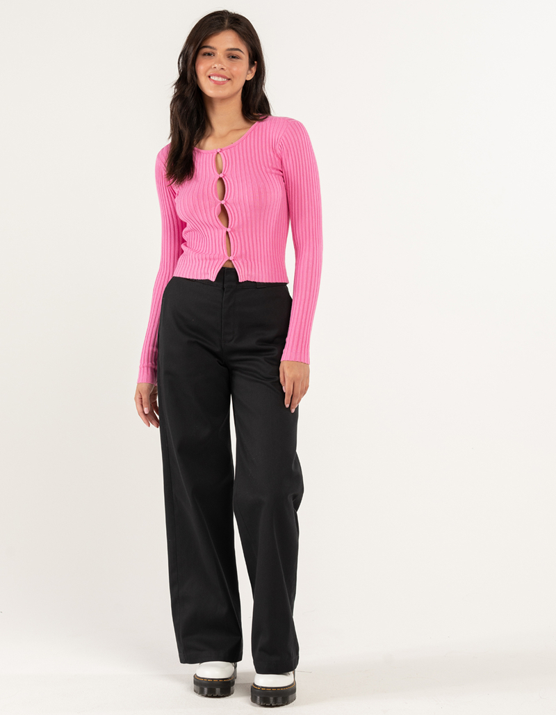 DICKIES Womens Wide Leg Work Pants image number 0