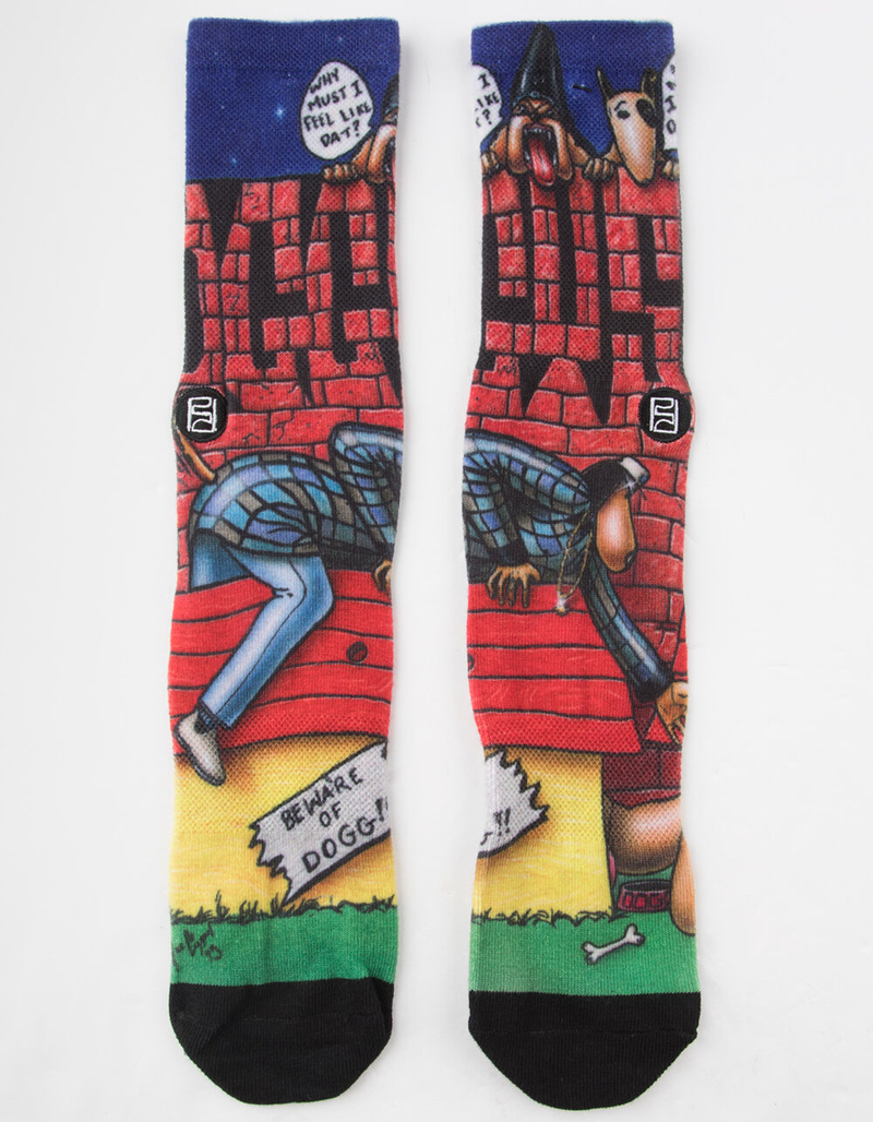 PSD Doggy Style Mens Crew Socks image number 0