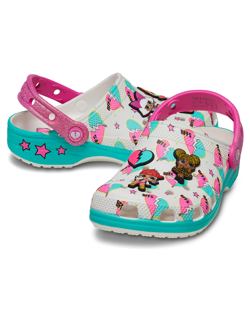 CROCS x L.O.L. Surprise! BFF Girls Classic Clogs image number 0