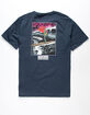 RIP CURL Grateful Mens Navy T-Shirt image number 1