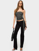 EDIKTED Margotte Striped Strapless Top image number 5
