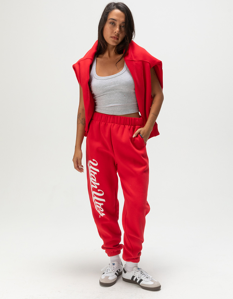 HYPE AND VICE University of Utah Womens Sweatpants image number 4