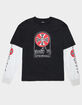 WEST COAST CHOPPERS Chopper Mens Long Sleeve 2fer Tee image number 2