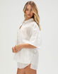O'NEILL Olivia Womens Button up Cover Up Shirt image number 3
