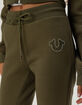 TRUE RELIGION Studded Womens Mid Rise Flare Sweatpants image number 5