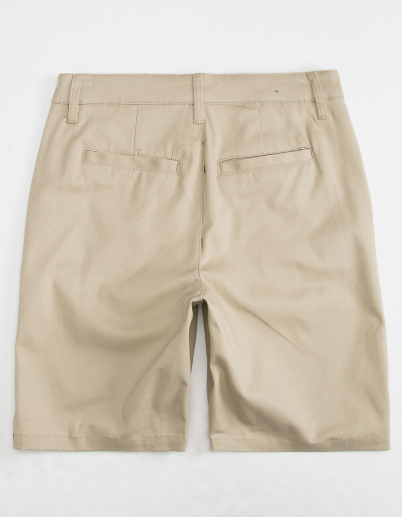 BLUE CROWN Stretch Classic Chino Mens Shorts image number 1