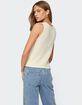 EDIKTED Verona Split Front Knit Top image number 5
