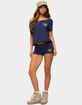 EDIKTED Brazilian Babe Low Rise Micro Shorts image number 4