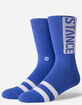 STANCE OG Blue Mens Crew Socks image number 1