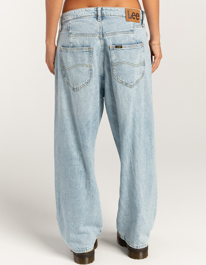 LEE Loose Crop Button-Fly Womens Jeans image number 3