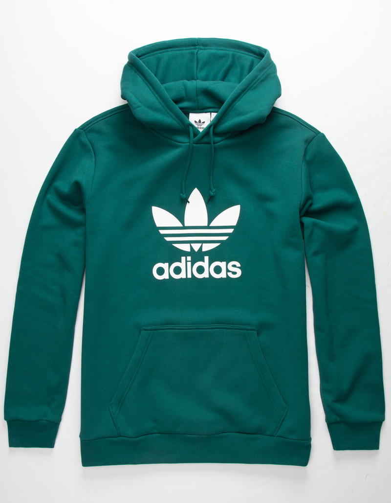 ADIDAS Trefoil Green Mens Hoodie image number 0