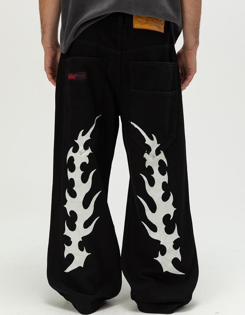 GAT Give Mens 26" Leg Opening Ultra Baggy Jeans image number 3