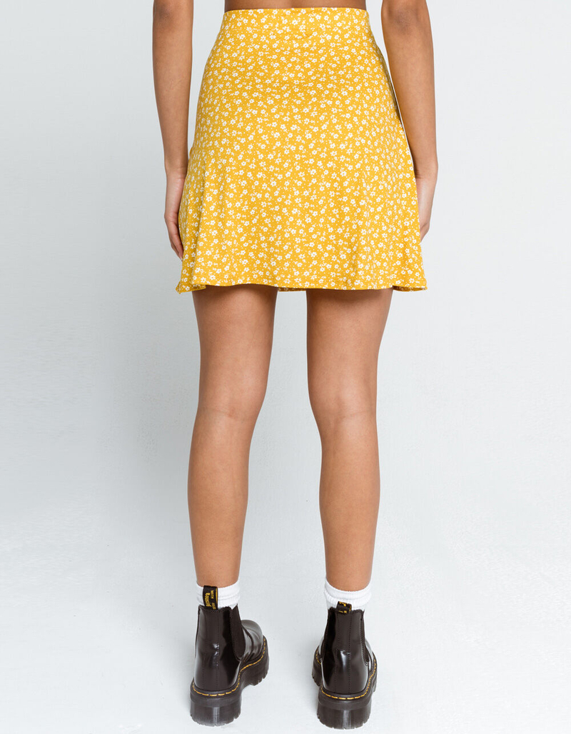 SKY AND SPARROW Floral Skater Skirt image number 2
