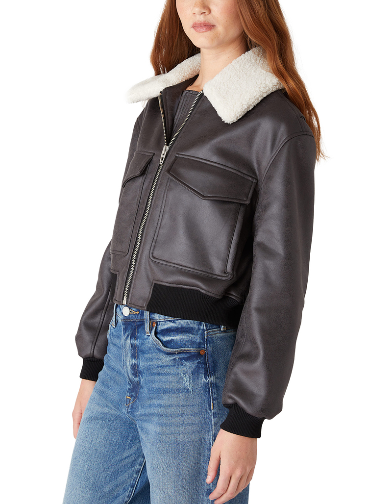 BLANK NYC Behind The Scenes Womens Bomber image number 1