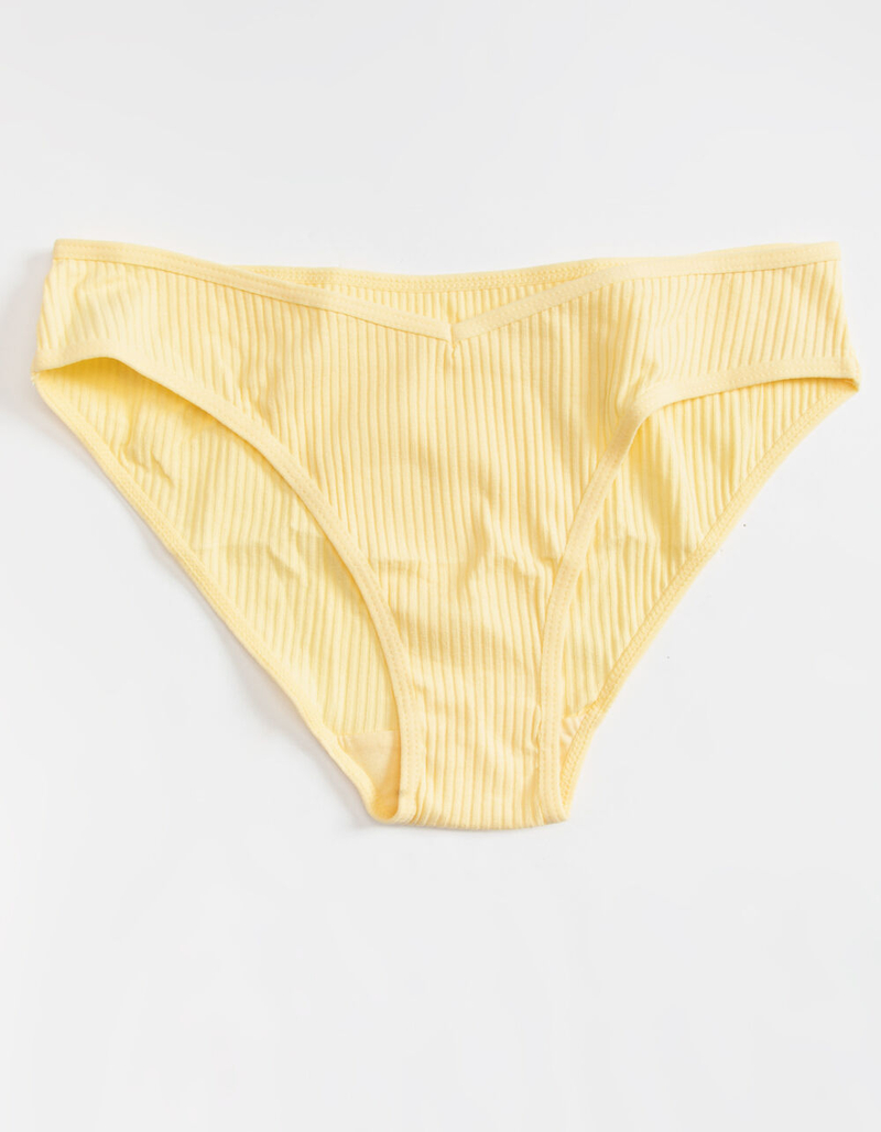 FULL TILT Rib V Bikini Panties image number 0