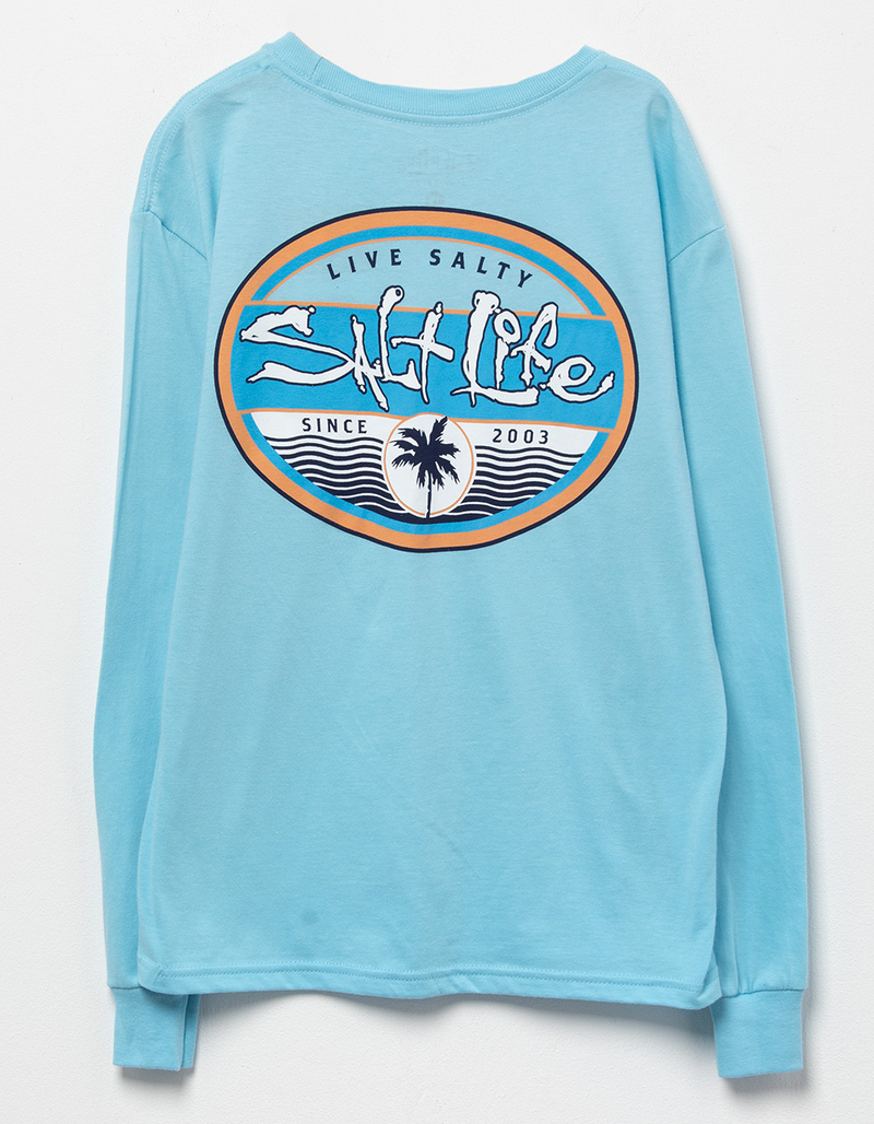SALT LIFE Wavy Days Girls Long Sleeve Tee image number 0