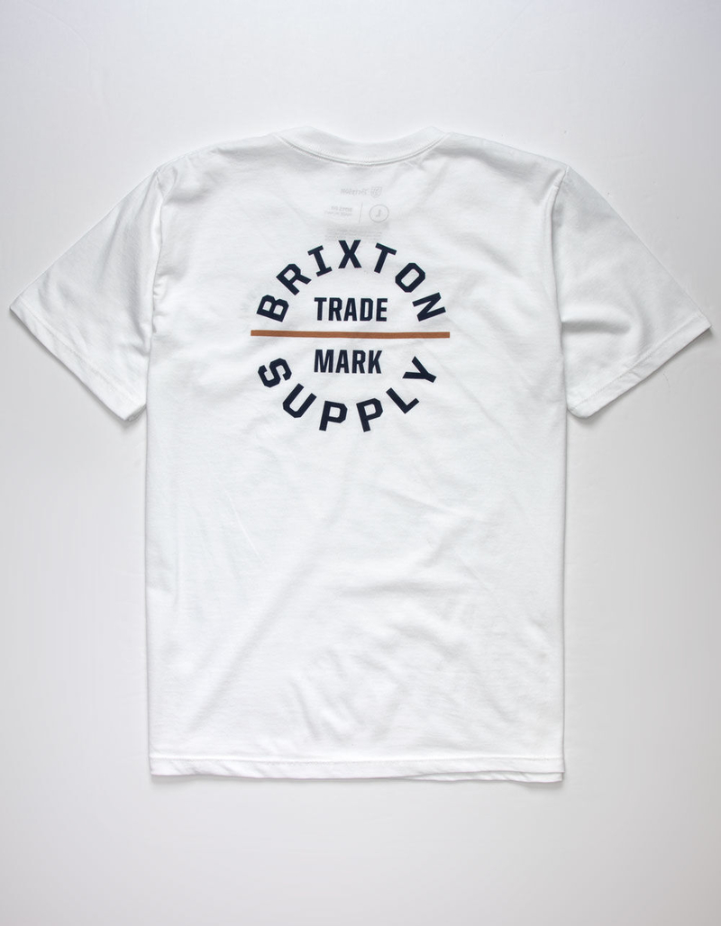 BRIXTON Oath Boys White T-Shirt image number 0