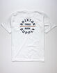 BRIXTON Oath Boys White T-Shirt image number 1